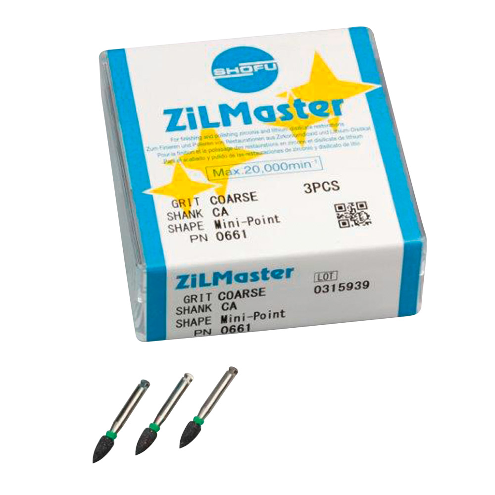 ZiLMaster Wst Mini Point grov, 3 stk.
