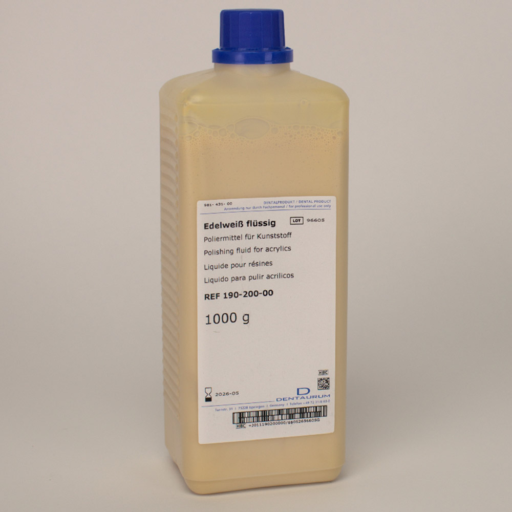 Edelweiss flydende poleringsmiddel, 1 L