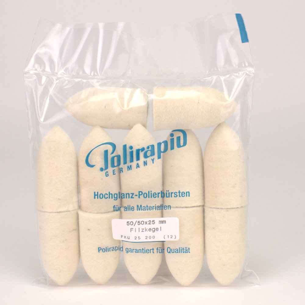 Filtkegler umonteret ø25 mm x 50 mm, 12 stk.