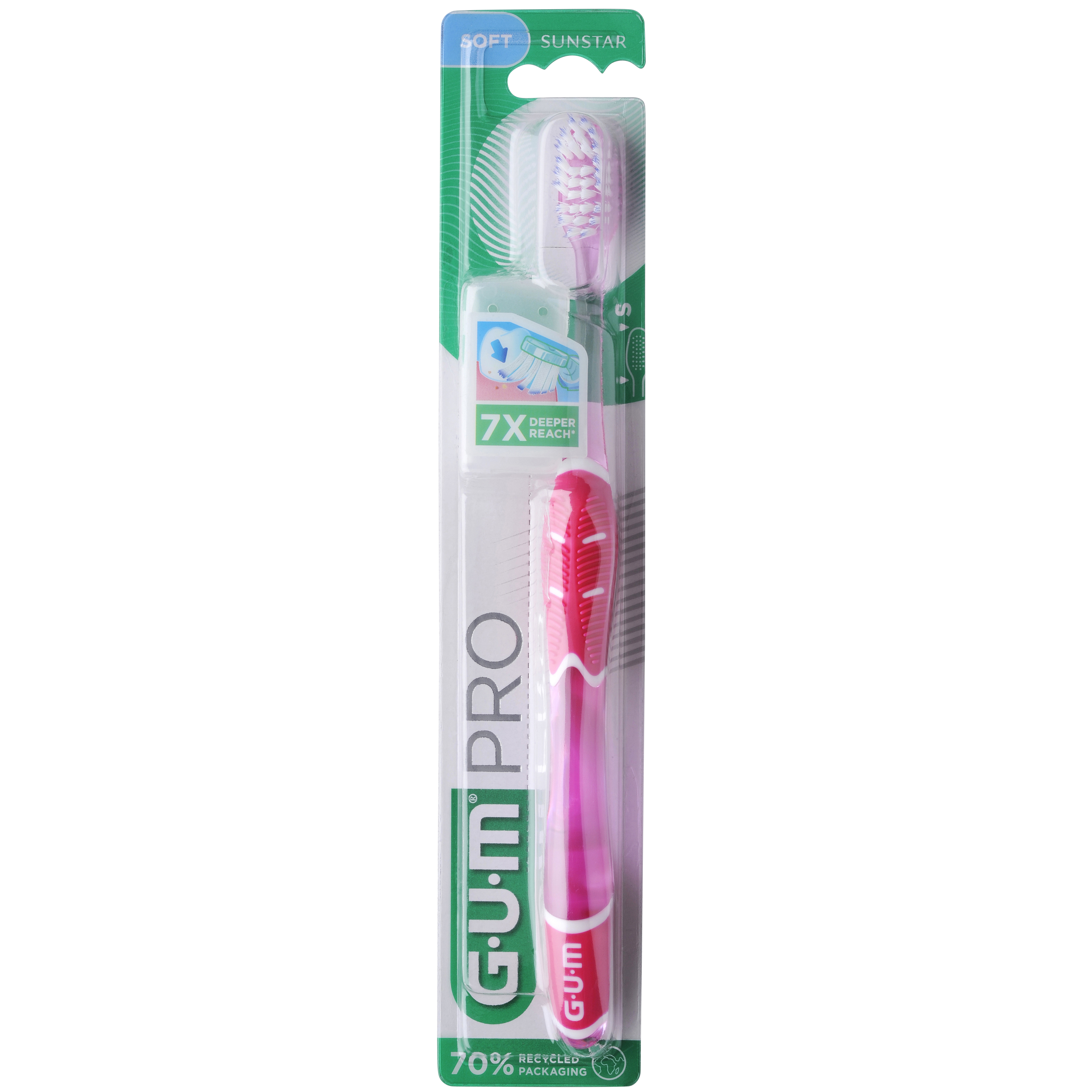 GUM PRO tandbørste soft blister, stk.