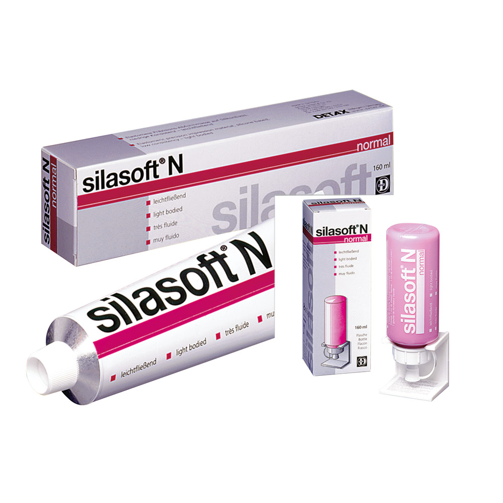 silasoft N flasker, 4 x 160 ml