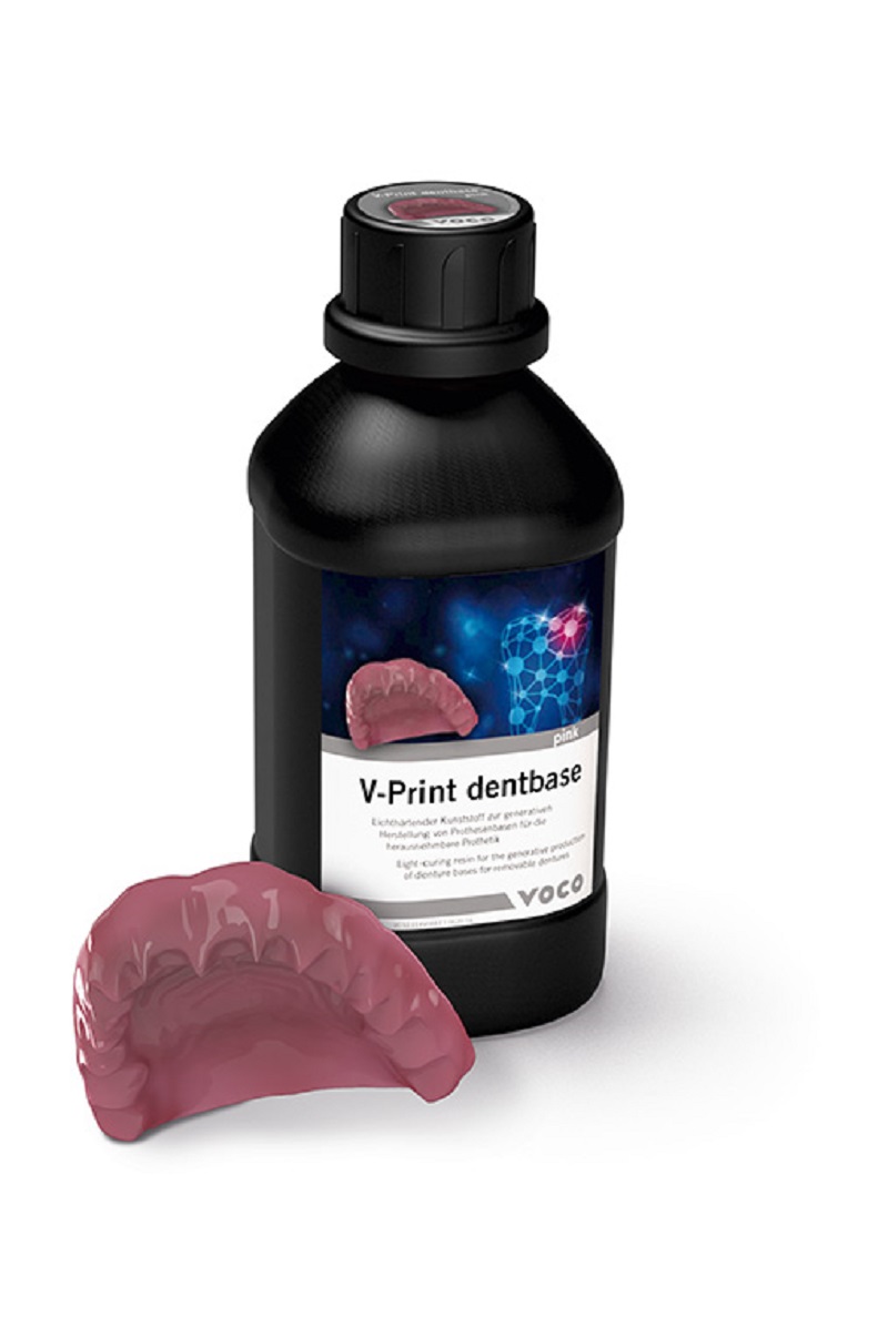 V-Print dentbase roze, 1 kg