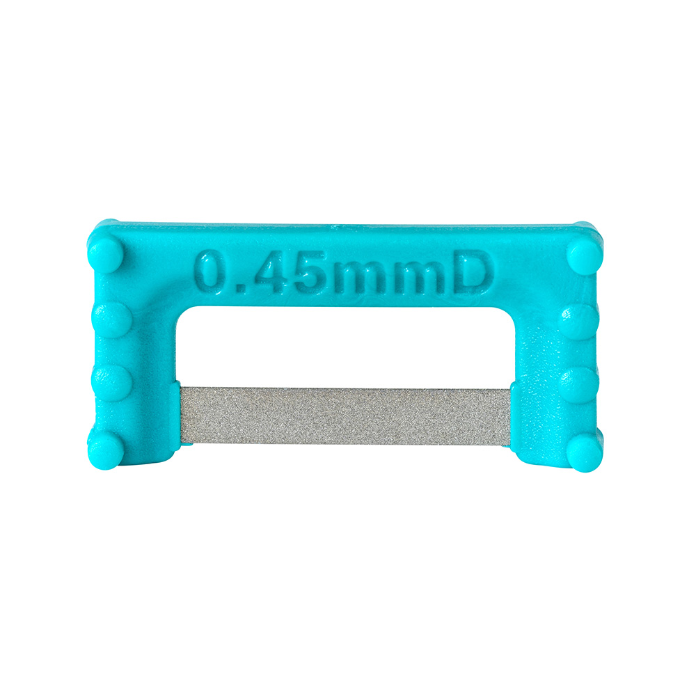 ContacEZ IPR Plus Verbredingsstrip 0,45 mm turquoise, 8 stuks