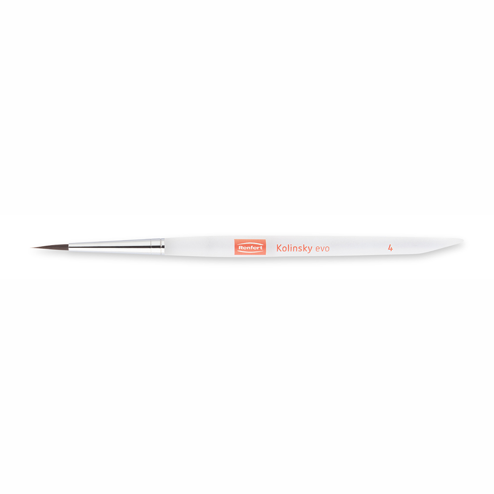 Kolinsky evo penseel nr. 4, 2 stuks