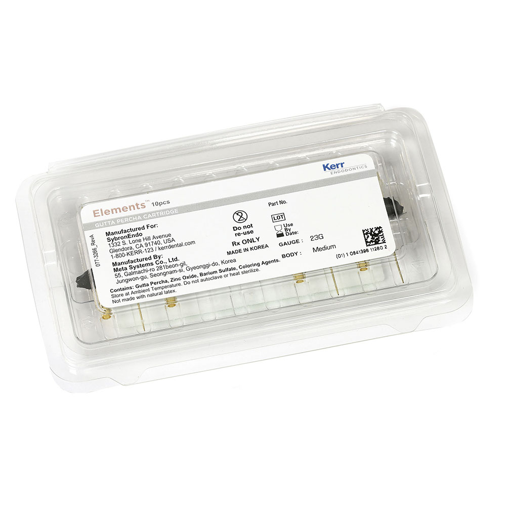 Elements Gutta Percha Cartridge 23GA MB. 10st.