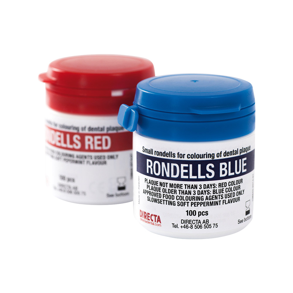 Rondell Disclosing Pellets blue, 100 stuks