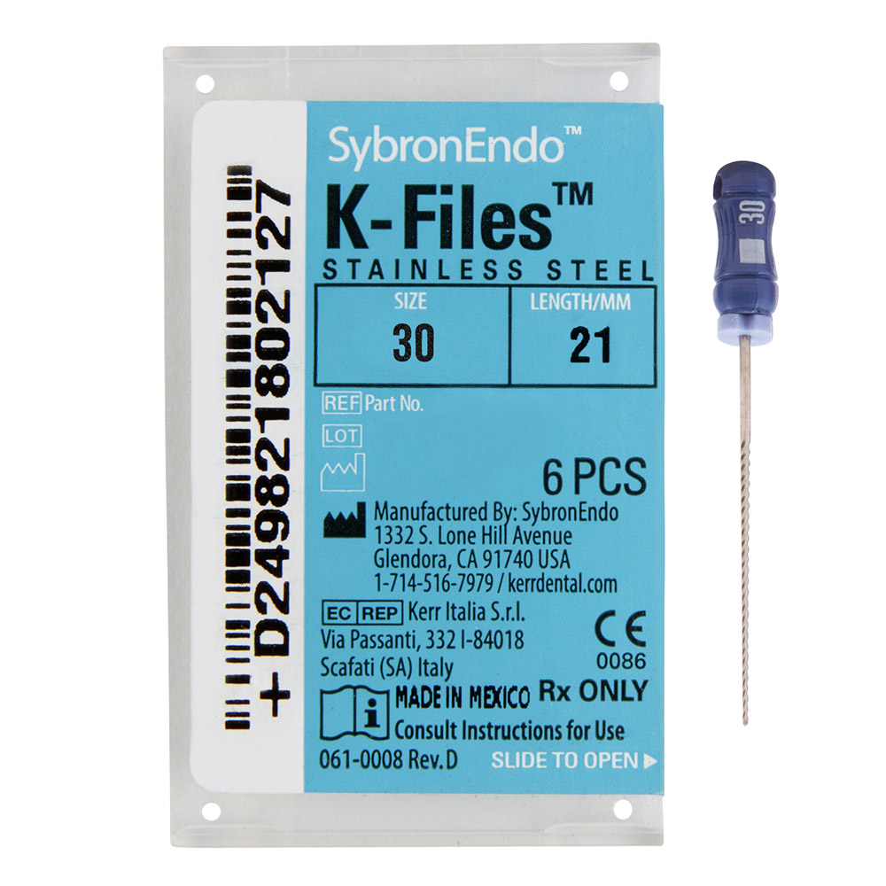 K-Vijlen 030 21 mm, 6 stuks
