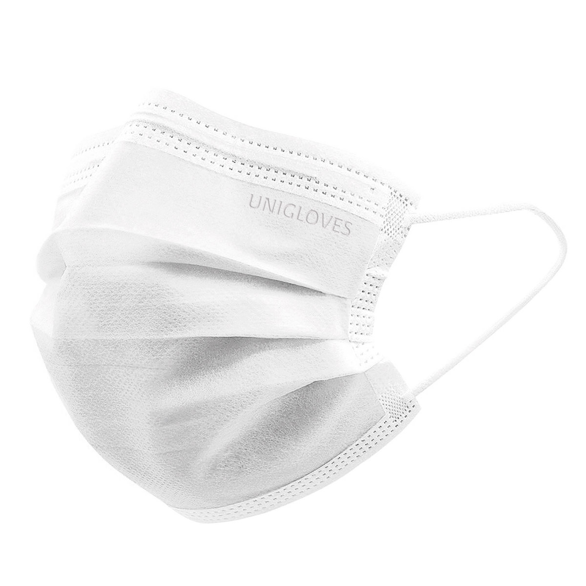 Mondmasker wit, 50st.