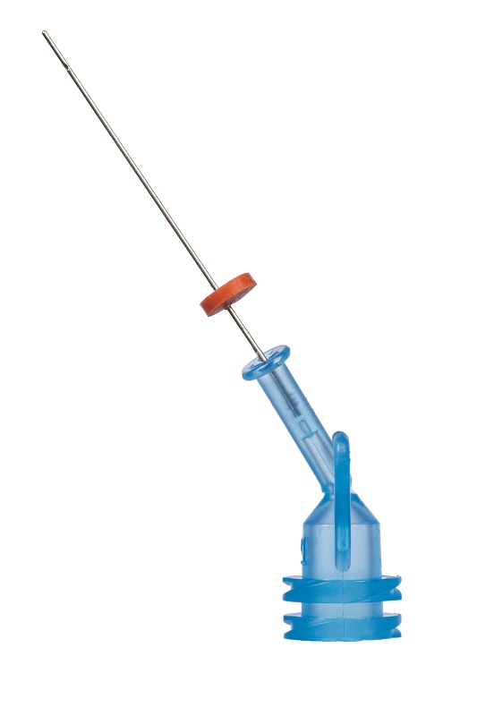 NaviTip 29ga Single Sideport 27mm blau Pa 20