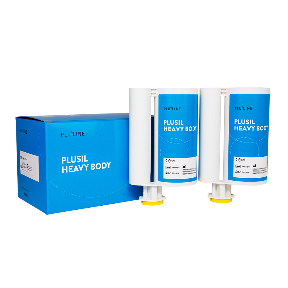 Plusil Heavy Body A-silicone, verpakking van 2 x 380 ml
