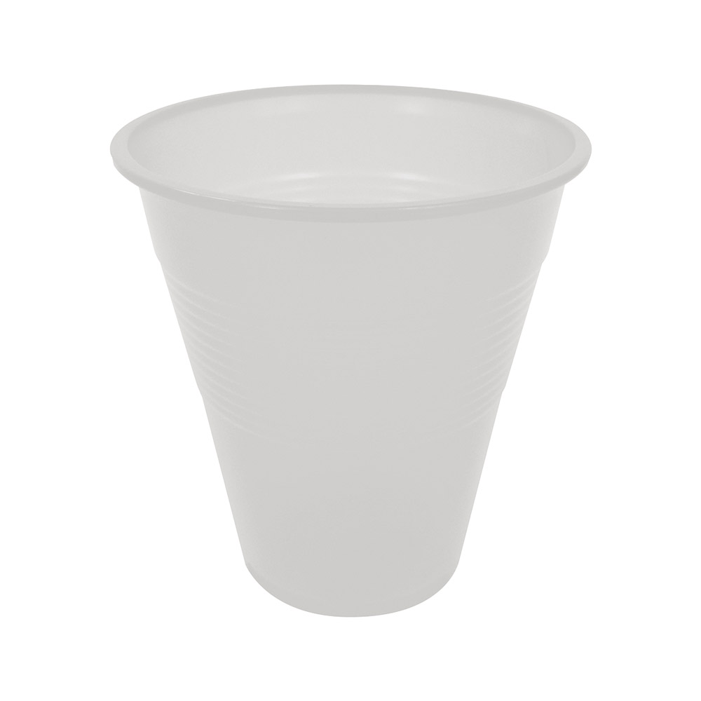 Mondspoelbeker 150 ml wit, 3000 stuks