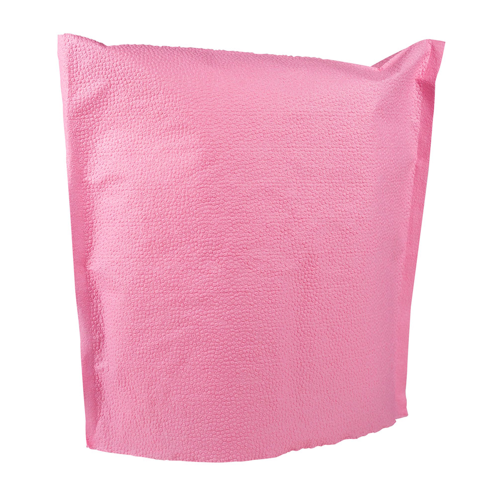 PLULINE hoofdbeschermhoezen 25 x 25 cm roze, 500 stuks