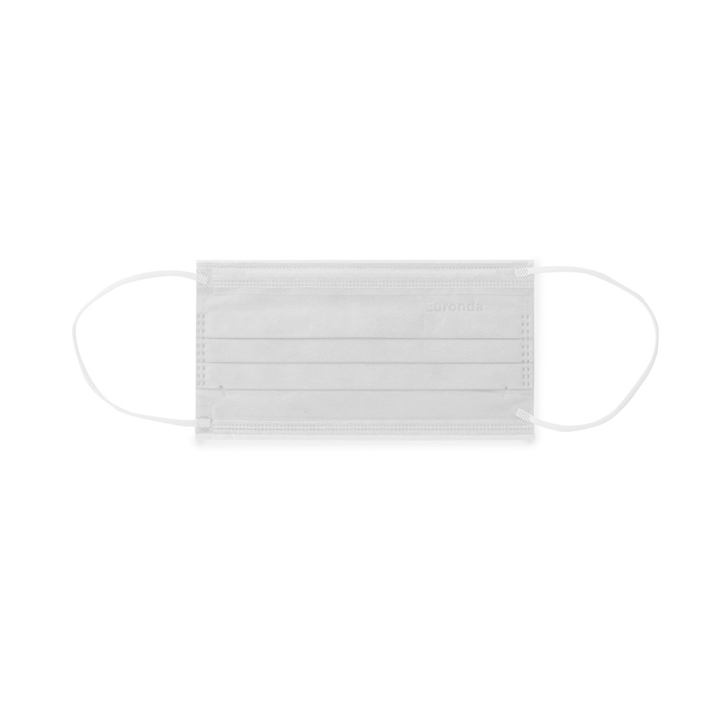 Monoart Pro 4 Perfect Fit mondkapje wit, 50 stuk
