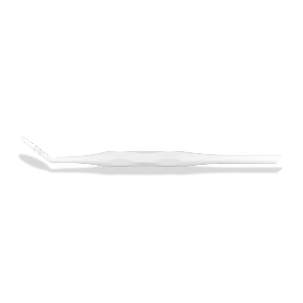 Mondspiegel Relax FS Rhodium 4 vlak wit, 10 stuks
