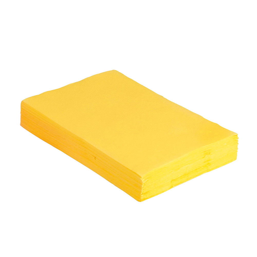 Monoart Traypapier 18 x 28 cm geel, 250 stuks