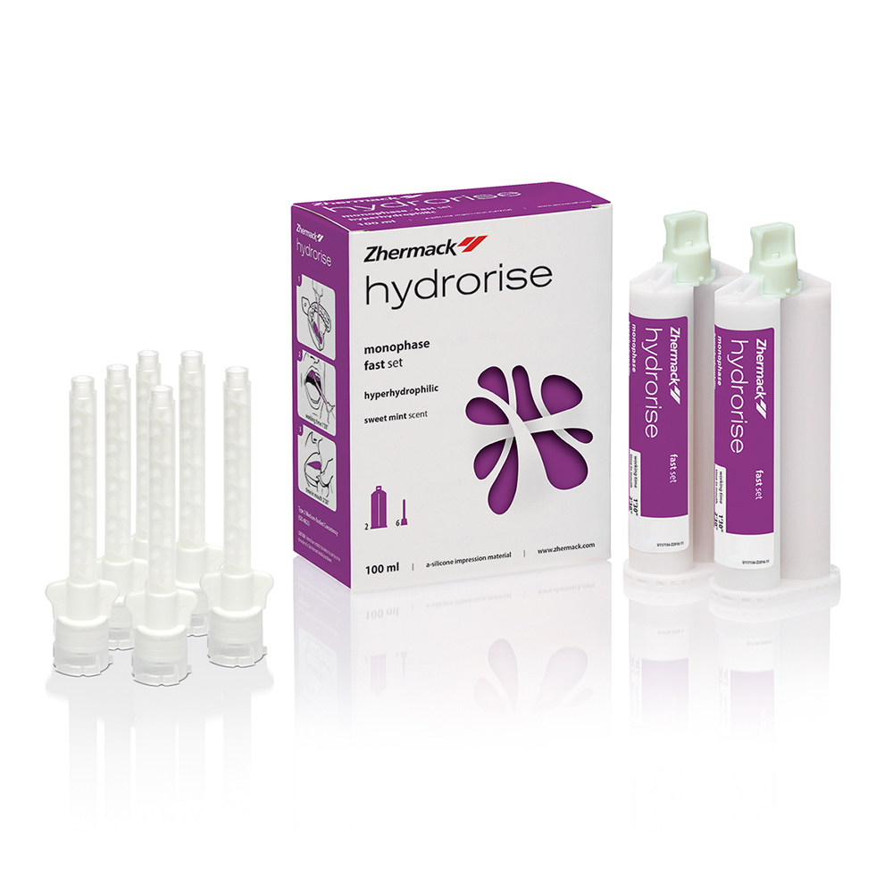 Hydrorise Monophase Fast Set, 2 x 50 ml cartridge, 6 mengtips