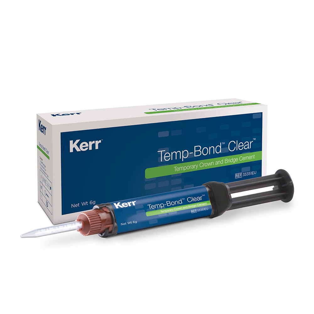 Temp Bond clear Automix, 6 g Syringe