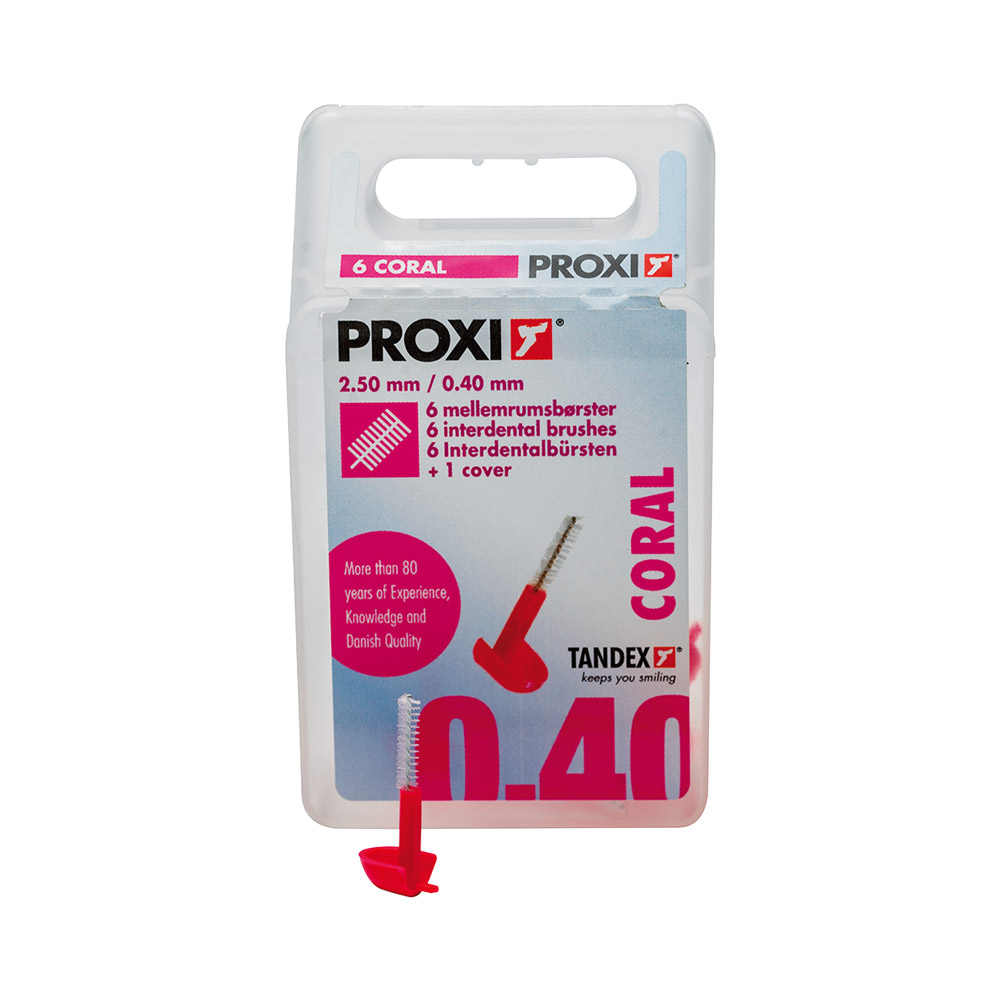 Interdentale borstels Proxi pink 2,5, 6 stuks