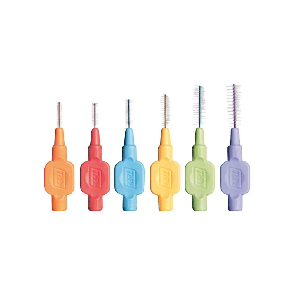 interdentaalborstels Xw, 8 stuks gesorteerd
