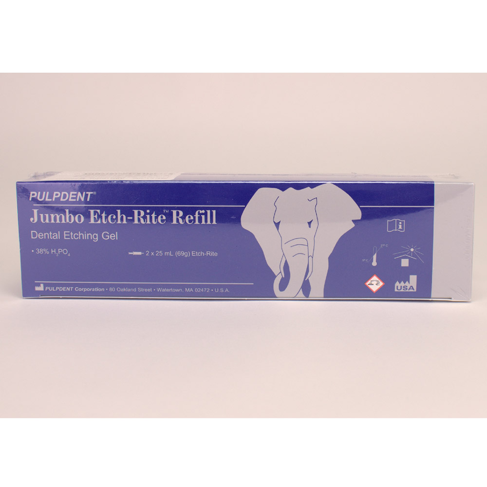 Etch rite etsgel 2x25ml spuit jumbo