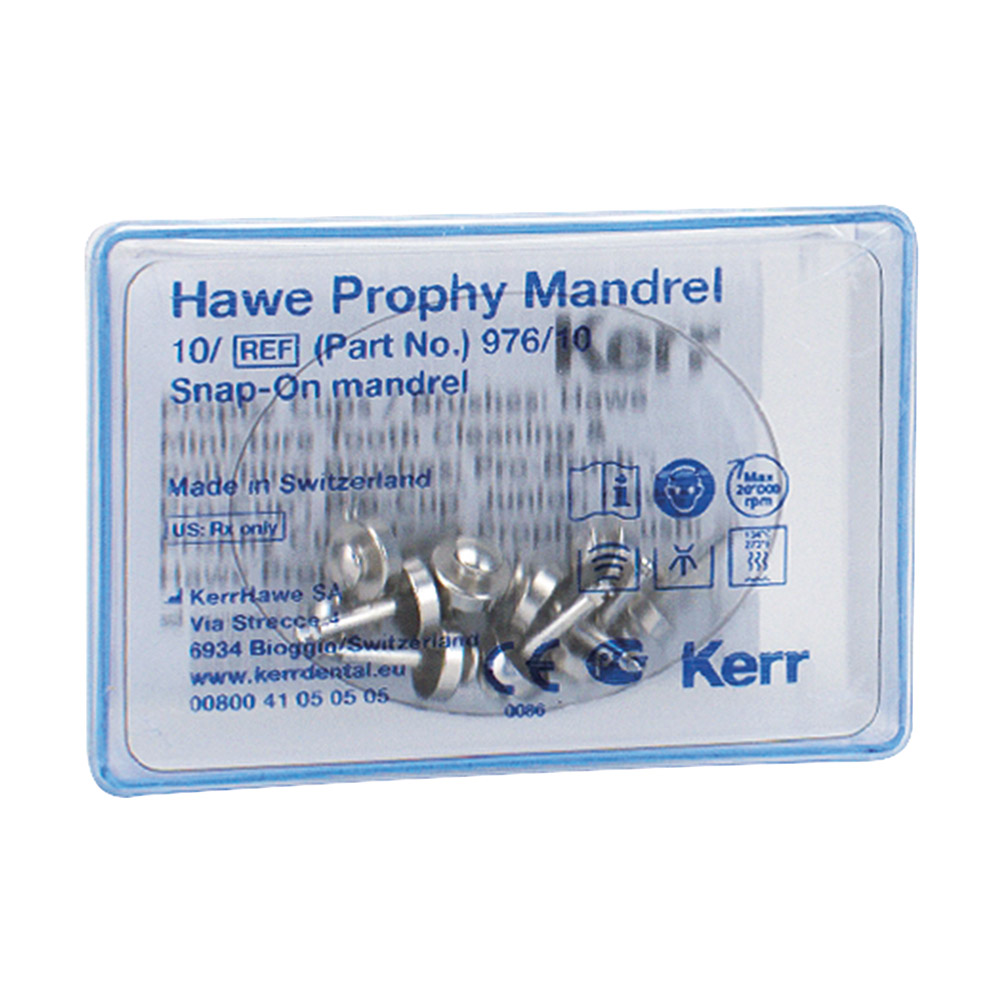 Prophy Mandrell Snap-On 976, 10 stuks