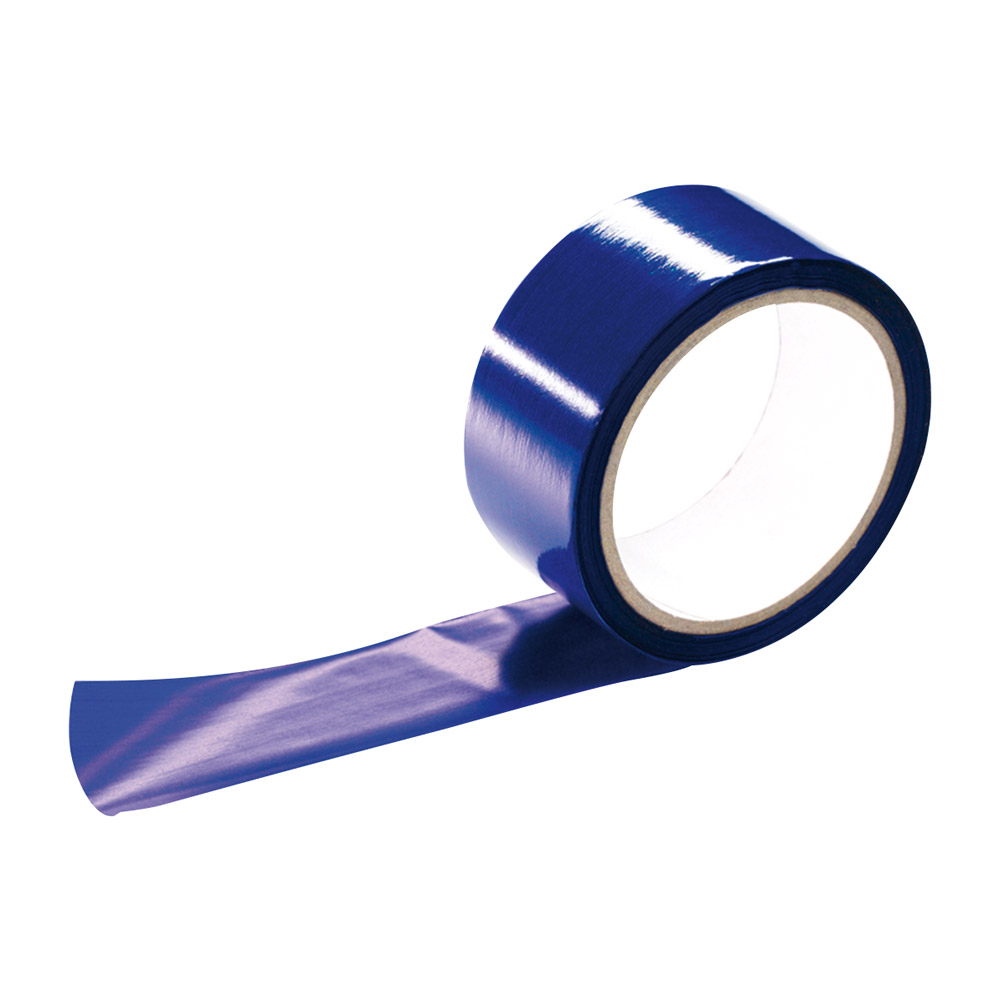 Hanel-Folie dubbelzijdig blauw 22 mm 40 µ, 25 m Rol