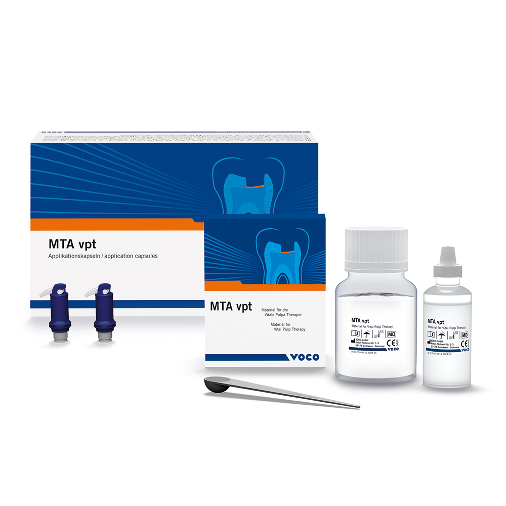 MTA vpt, verpakking met 25 capsules