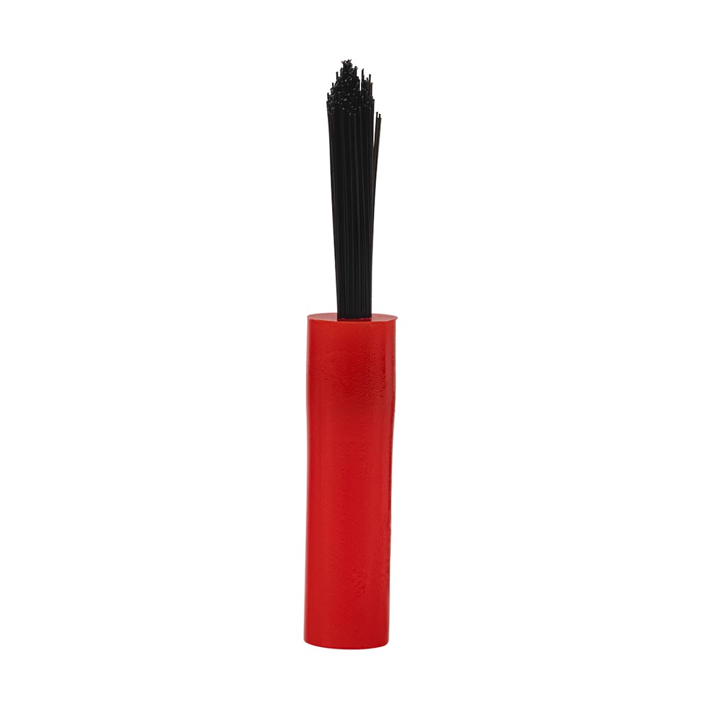 PLULINE penseel kwastjes normaal&nbsp;zwart/rood, 100 St.