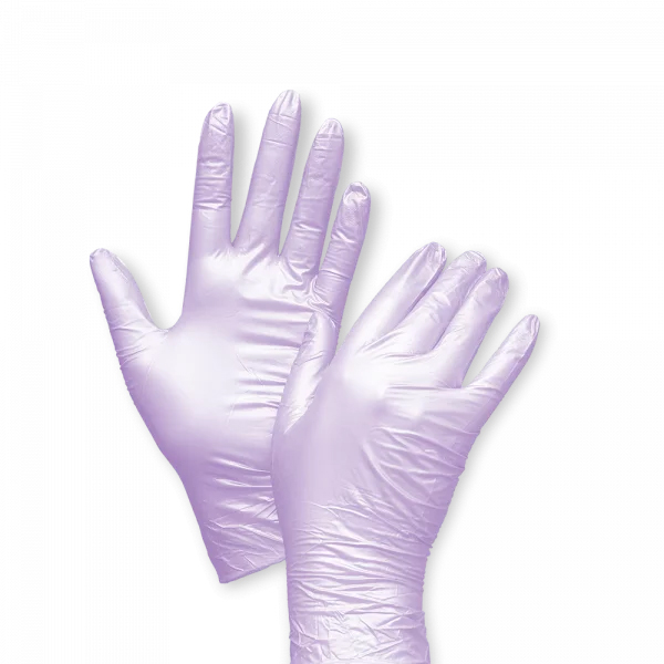 Fancy violet nitril handschoenen poedervrij maat S, 100 stuks