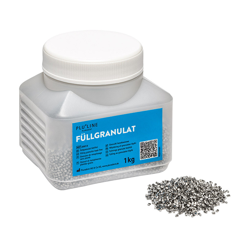 PLULINE vulgranulaat loodvrij, 1 kg verpakking