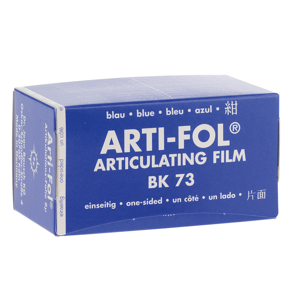 Arti-Fol eenzijdig blauw 75 mm BK 73, 20 m
