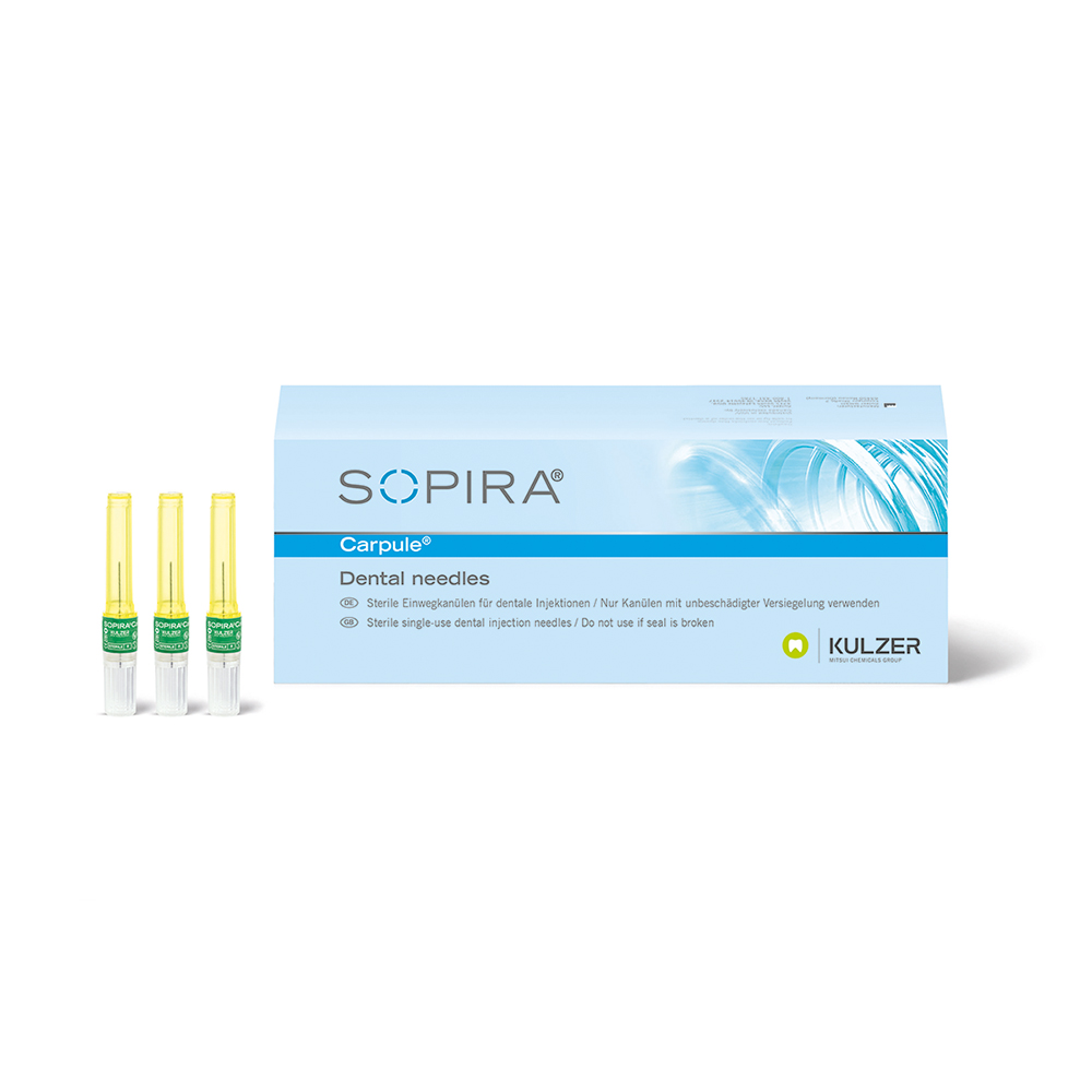 Sopira injectie naalden 30g 16mm groen, 100st