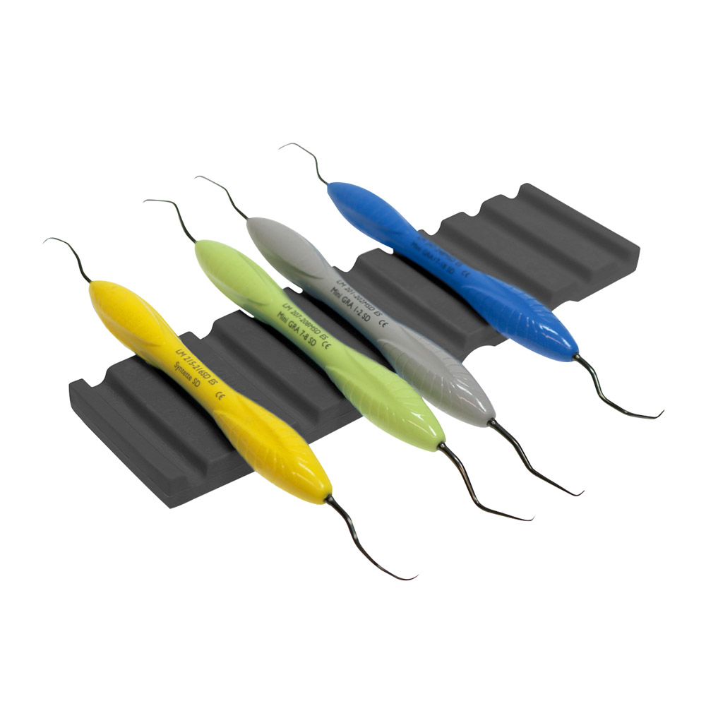 Instrumentenmat voor trays grijs, stuk