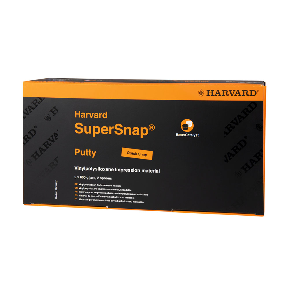 SuperSnap Putty Soft Quick zwart 2x600g