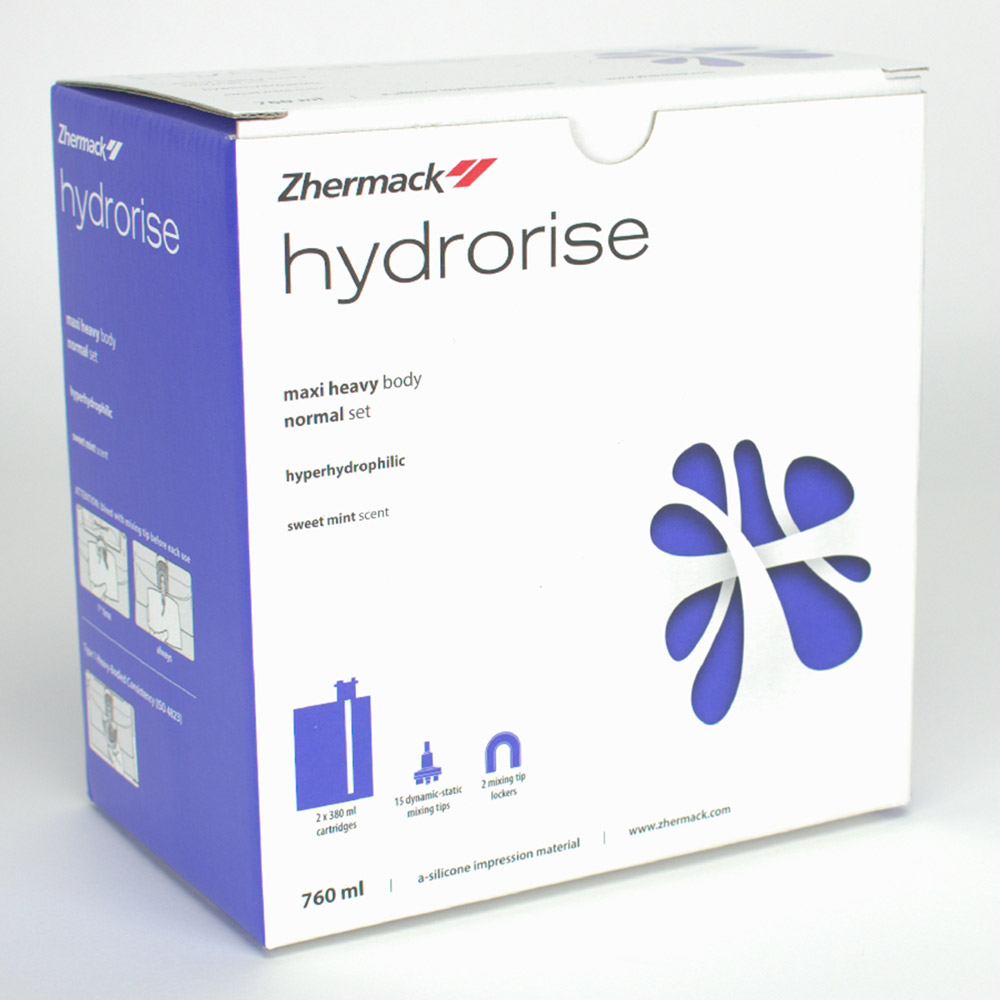 Hydrorise Maxi Heavy Normaal Set, 2 x 380 ml Cartrigde, 15 x Dynamic Menger