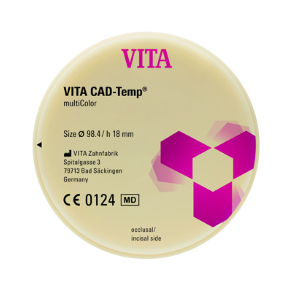 Vita CAD-Temp multiC. Schijf 1M2T, stuk