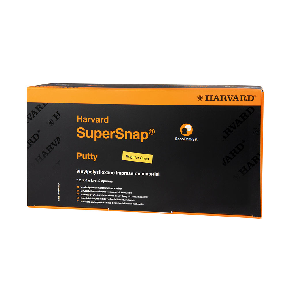 SuperSnap Putty Regular Zwart 2x600g