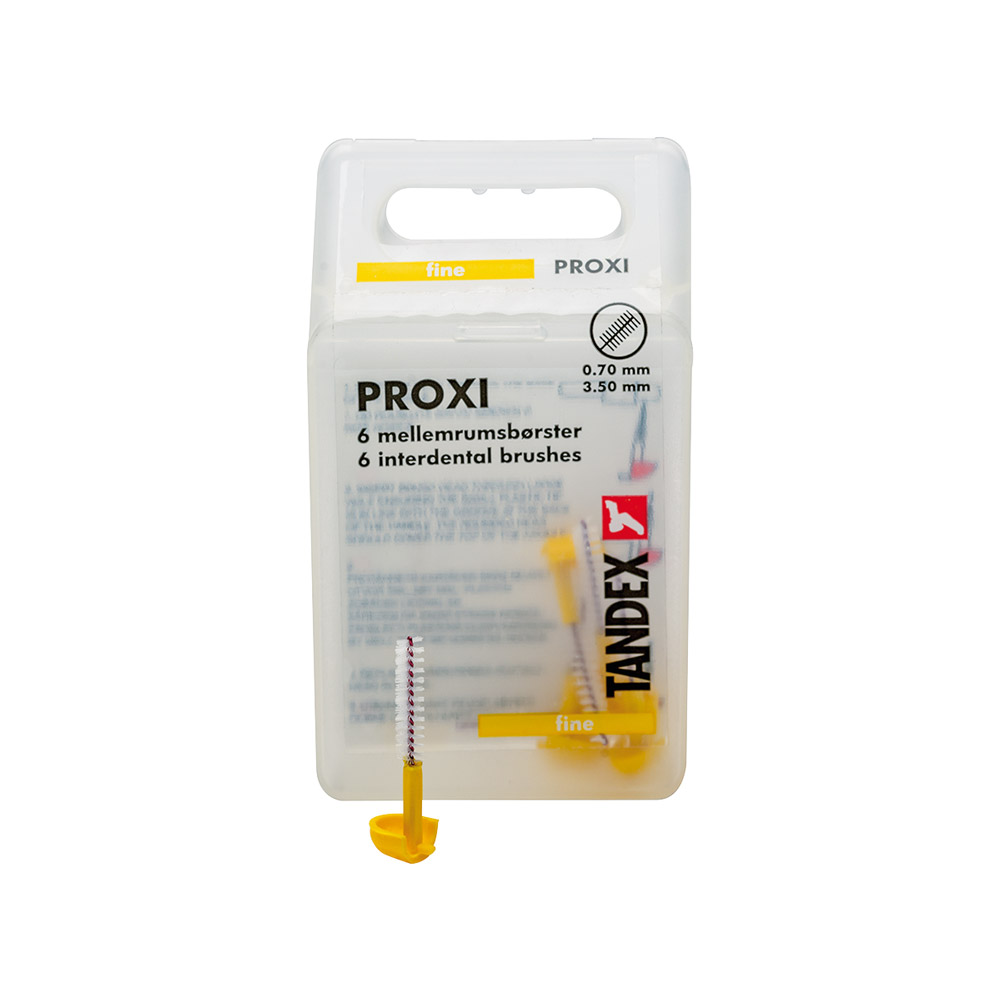 Interdentale borstels Proxi geel 3,5, 6 stuks
