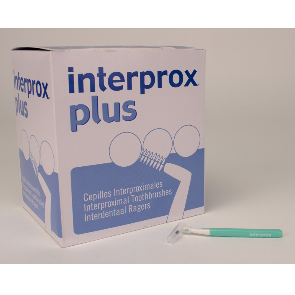 Interprox plus micro groen, 100 stuks