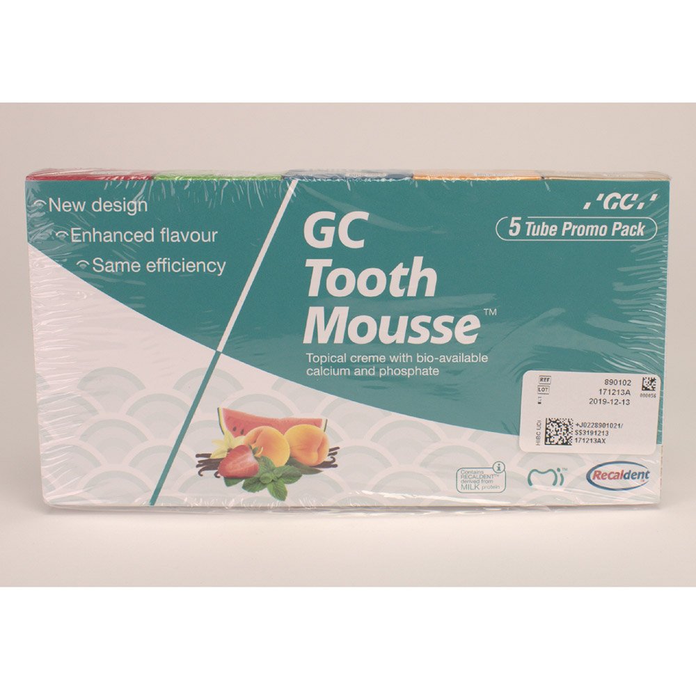 Tooth Mousse, 5 Tubes Promo-Pak