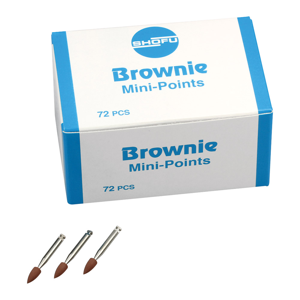 Brownie Polijster Wst Minispitze 030, 72 stuks