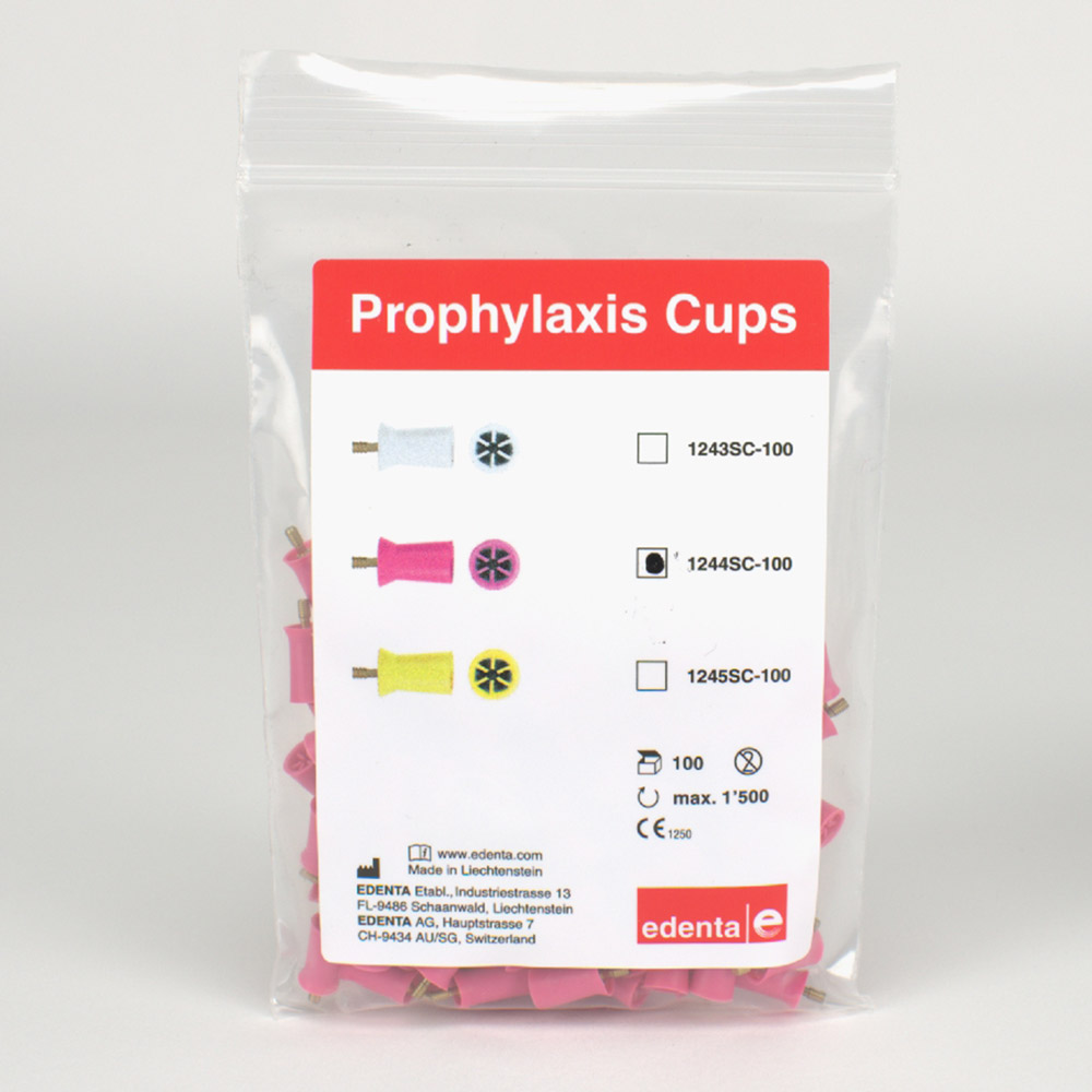 Prophy polijster roze SC 1244, 100 stuks