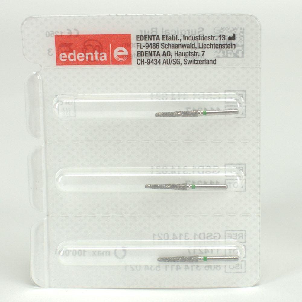 Osteotom FG GSD1 021, 3 stuks