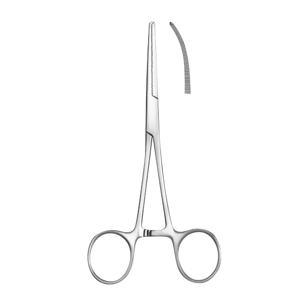 Arterieklem Ochsner-Kocher 1899A 15,0 cm gebogen, stuk