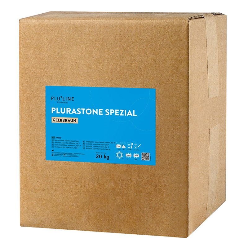 PLURASTONE SPEZIAL geelbruin, 20 kg doos
