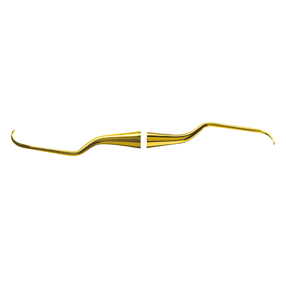 Curette Gracey +3 Deep Pocket 3-4 kunststofgreep, stuk
