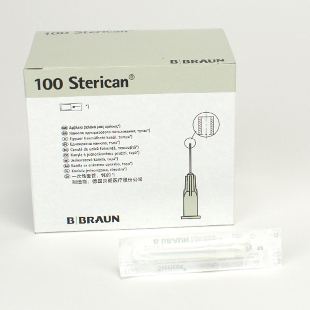Sterican wegwerpcanules G27 0,4 x 25 mm, 100 stuks