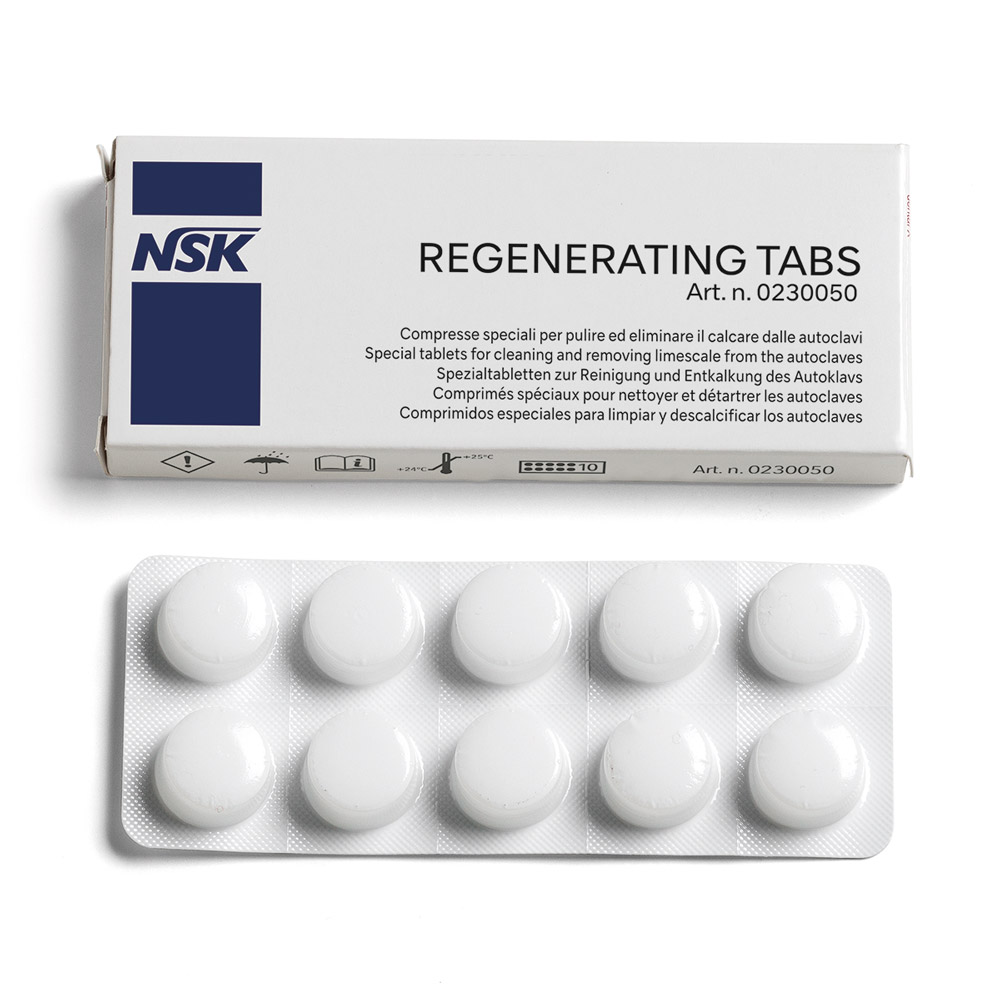 Reinigingstabletten, verpakking