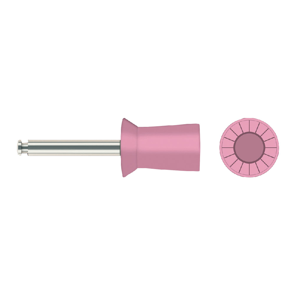 Prophy-Cup Latch-Type 9007 pink, 30 stuks