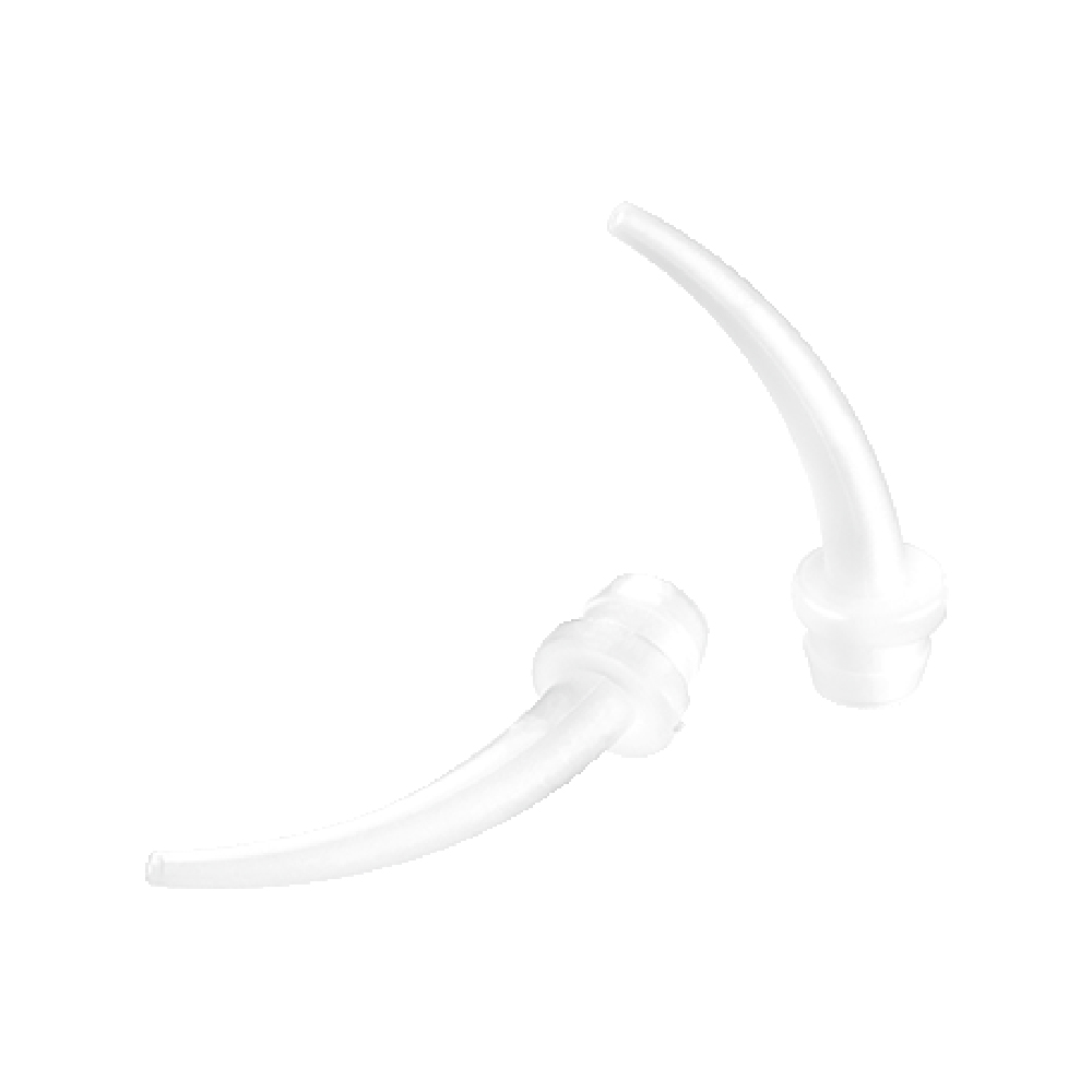 Intraorale tips wit 1,0 mm 100 stuks